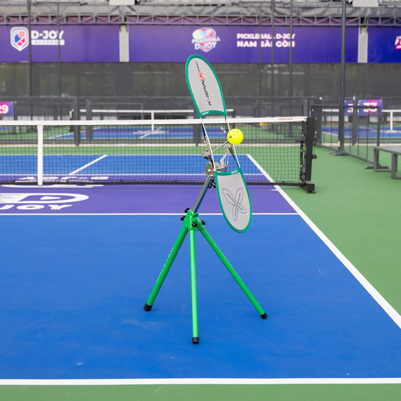 thiết bị tập topspin pickleball xanh lá 3